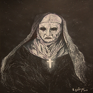 the nun artwork